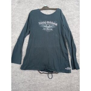 Harley Davidson H-D‎ of Ocean County Long Sleeve Graphic Top Motorcycle